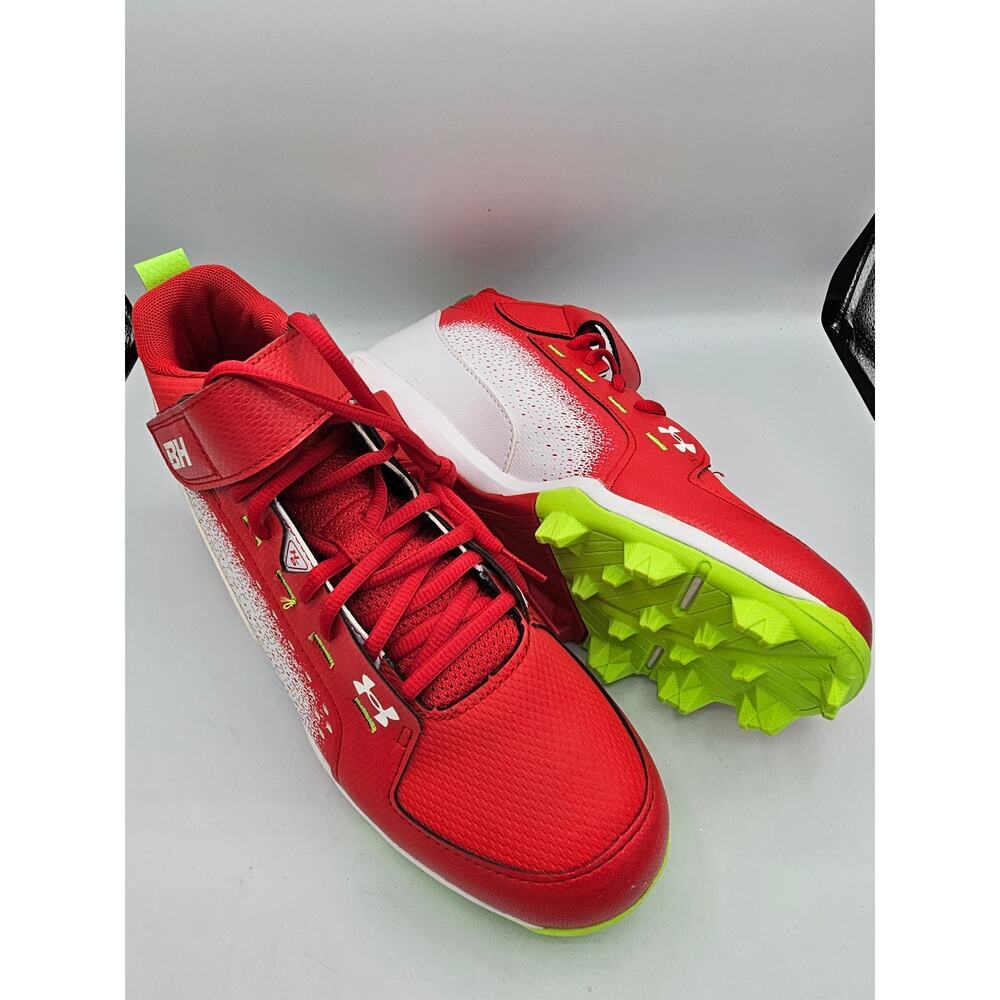 Under Armour Men's Harper 6 Mid Baseball Shoe size 9